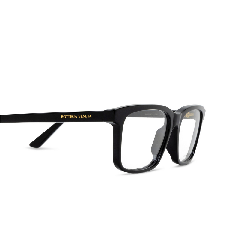 Bottega Veneta BV1314O Eyeglasses 001 black - 3/4