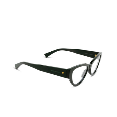 Gafas graduadas Bottega Veneta BV1320O 003 green - Vista tres cuartos