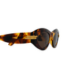 Lunettes de soleil Bottega Veneta BV1322S 002 havana - Vignette du produit 3/4