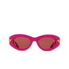 Gafas de sol Bottega Veneta BV1322S 004 fuchsia - Miniatura del producto 1/4