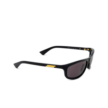 Bottega Veneta BV1327S Sunglasses 001 black - three-quarters view