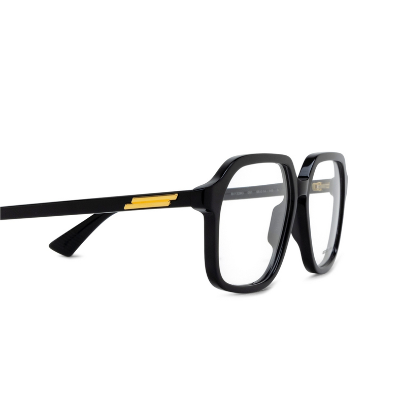 Gafas graduadas Bottega Veneta BV1329O 001 black - 3/4