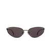 Gafas de sol Bottega Veneta BV1330S 001 ruthenium - Miniatura del producto 1/4