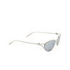 Gafas de sol Bottega Veneta BV1330S 002 silver - Miniatura del producto 2/4