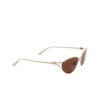 Gafas de sol Bottega Veneta BV1330S 003 gold - Miniatura del producto 2/4