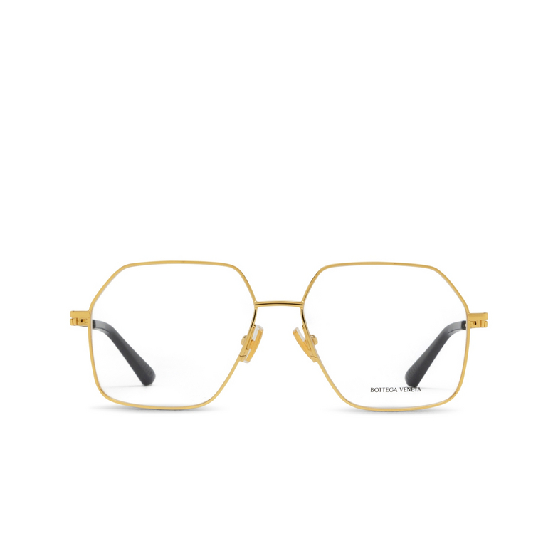 Lunettes de vue Bottega Veneta BV1332O 001 gold - 1/4