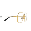 Gafas graduadas Bottega Veneta BV1332O 001 gold - Miniatura del producto 3/4