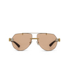 Bottega Veneta BV1342S Sunglasses 002 silver - product thumbnail 1/4