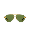 Gafas de sol Bottega Veneta BV1342S 003 gold - Miniatura del producto 1/4