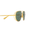 Lunettes de soleil Bottega Veneta BV1344S 001 gold - Vignette du produit 3/4