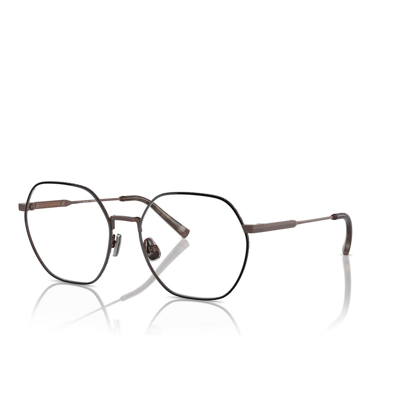 Brunello Cucinelli BC1001T Eyeglasses 5010 brown / black - 2/3