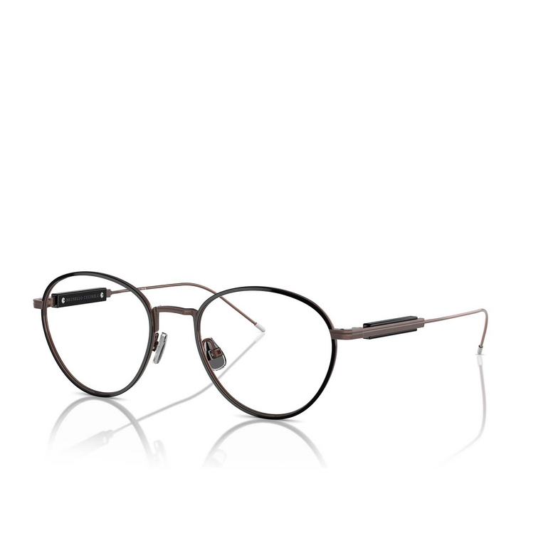 Occhiali da vista Brunello Cucinelli BC1003T 5010 brown / black - 2/3