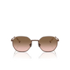 Lunettes de soleil Brunello Cucinelli BC2003ST 501351 brown demi matte / sand - Vignette du produit 1/3