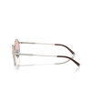 Lunettes de soleil Brunello Cucinelli BC2003ST 50144B silver / camel - Vignette du produit 3/3