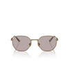 Brunello Cucinelli BC2003ST Sunglasses 5015R5 satin gold - product thumbnail 1/3