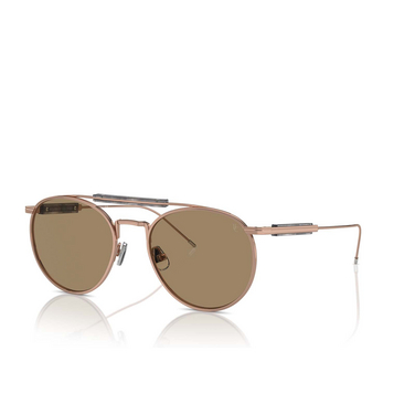 Lunettes de soleil Brunello Cucinelli BC2004ST 500753 rose gold - Vue trois quarts