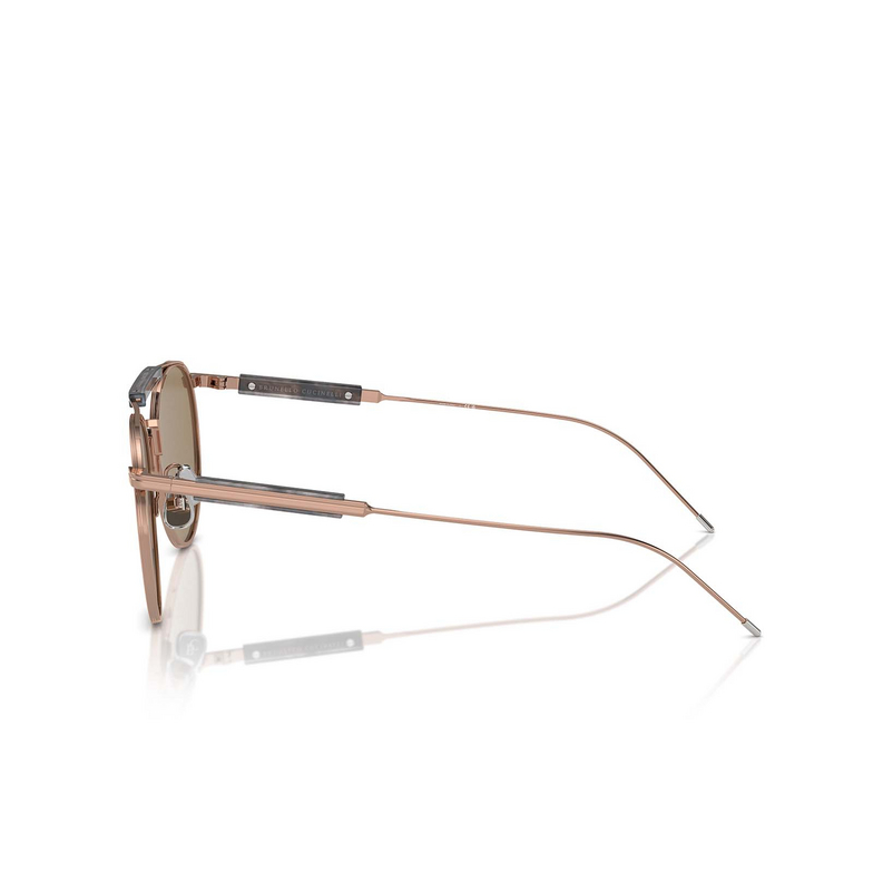 Lunettes de soleil Brunello Cucinelli BC2004ST 500753 rose gold - 3/3