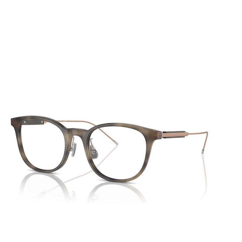 Occhiali da vista Brunello Cucinelli BC3006 1008 havana taupe - 2/3