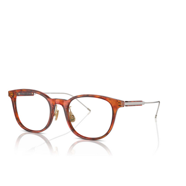 Brunello Cucinelli BC3006 Eyeglasses 1011 amber havana - three-quarters view