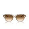 Brunello Cucinelli BC4004S Sunglasses 102751 striped ivory - product thumbnail 1/3