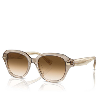 Gafas de sol Brunello Cucinelli BC4004S 102751 striped ivory - Vista tres cuartos