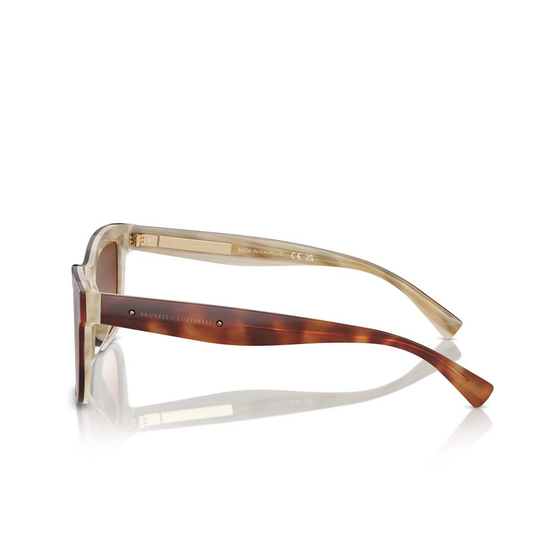 Lunettes de soleil Brunello Cucinelli BC4009S 10063B havana / panama - 3/3