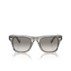 Lunettes de soleil Brunello Cucinelli MR. BRUNELLO 101332 striped grey - Vignette du produit 1/3