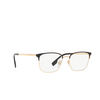 Burberry BE1338D Korrektionsbrillen 1017 matte black / gold - Produkt-Miniaturansicht 2/4