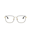 Burberry BE1352D Korrektionsbrillen 1318 gold / black - Produkt-Miniaturansicht 1/4