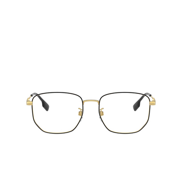 Burberry BE1352D Korrektionsbrillen 1318 gold / black - Vorderansicht