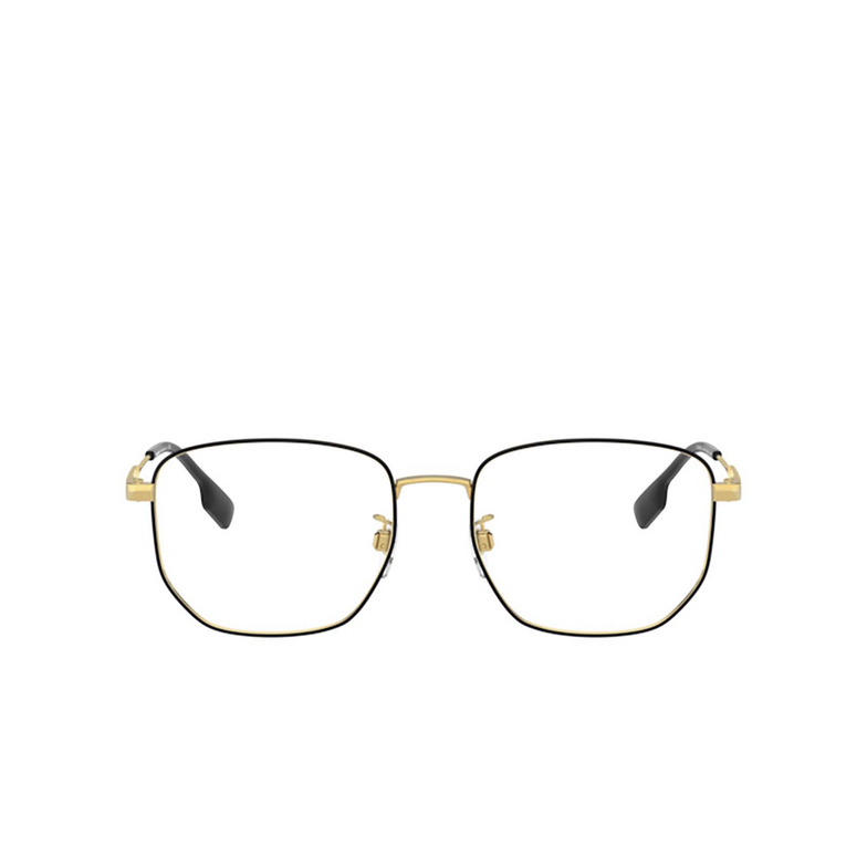 Burberry BE1352D Eyeglasses 1318 gold / black - 1/4
