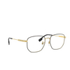 Gafas graduadas Burberry BE1352D 1318 gold / black - Miniatura del producto 2/4