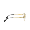 Gafas graduadas Burberry BE1352D 1318 gold / black - Miniatura del producto 3/4