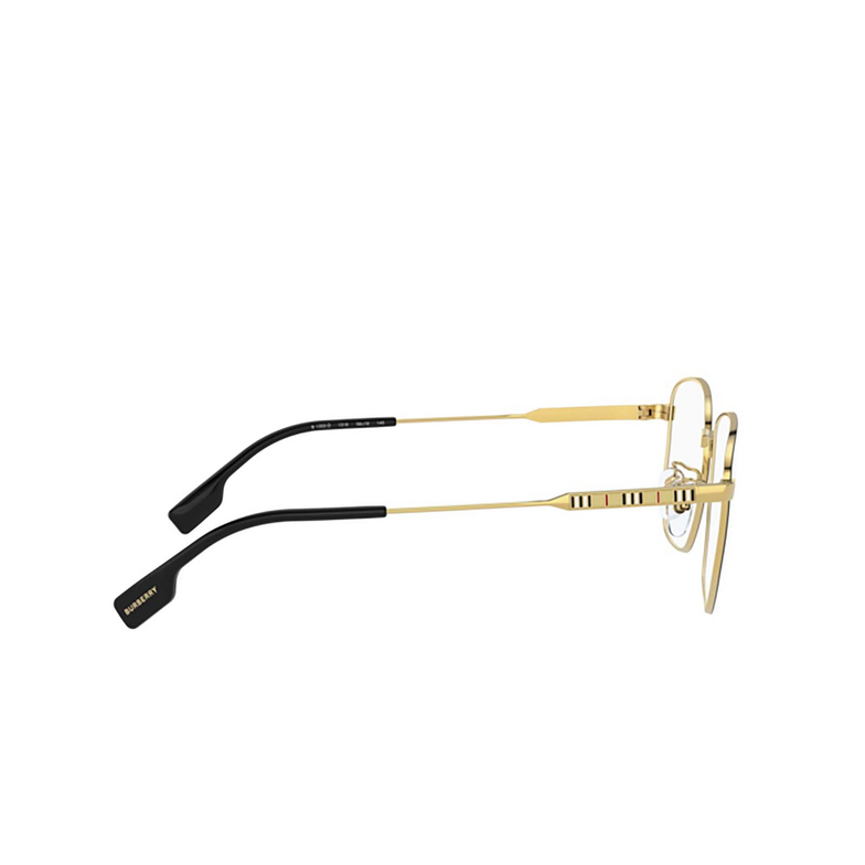 Burberry BE1352D Eyeglasses 1318 gold / black - 3/4