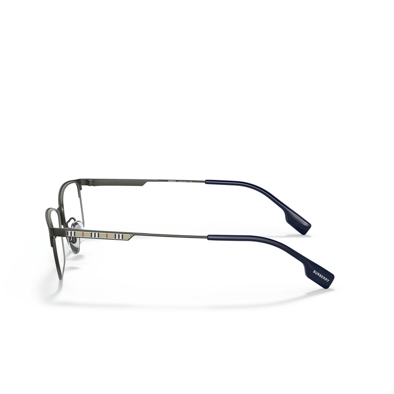 Burberry BE1357TD Eyeglasses 1014 matte gunmetal - 3/4