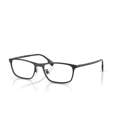 Burberry BE1374TD Eyeglasses 1007 black - three-quarters view