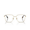 Burberry BE1382D Eyeglasses 1109 light gold - product thumbnail 1/4
