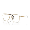 Burberry BE1382D Eyeglasses 1109 light gold - product thumbnail 2/4