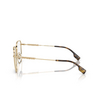 Burberry BE1382D Eyeglasses 1109 light gold - product thumbnail 3/4