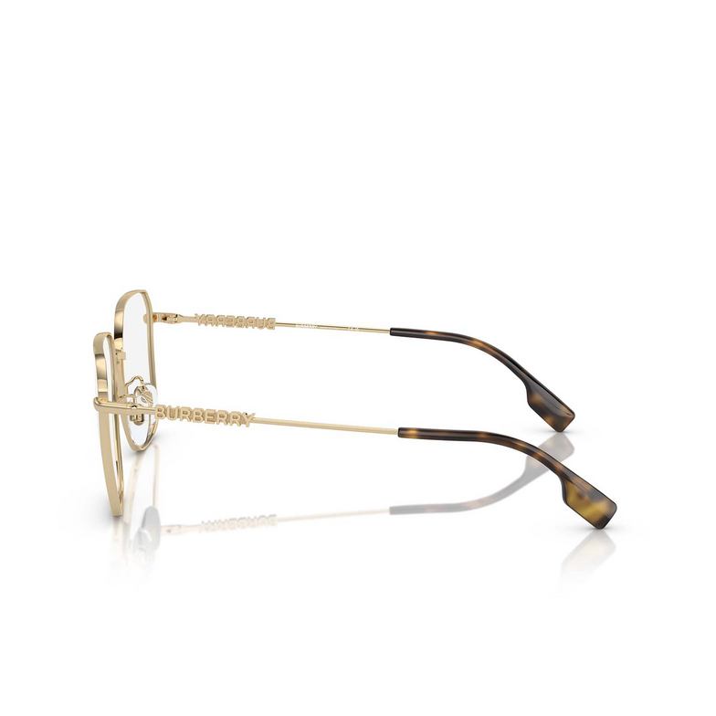 Burberry BE1382D Eyeglasses 1109 light gold - 3/4