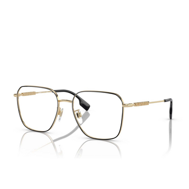Burberry BE1382D Korrektionsbrillen 1326 black - Dreiviertelansicht