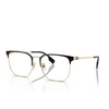 Burberry BE1383D Korrektionsbrillen 1109 light gold / black - Produkt-Miniaturansicht 2/4