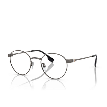 Burberry BE1384TD Korrektionsbrillen 1003 gunmetal - Dreiviertelansicht