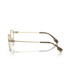 Burberry BE1384TD Korrektionsbrillen 1346 light gold - Produkt-Miniaturansicht 3/4