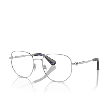 Burberry BE1385 Eyeglasses 1005 silver - three-quarters view