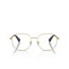 Burberry BE1385 Eyeglasses 1109 light gold - product thumbnail 1/4