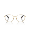 Occhiali da vista Burberry BE1385 1109 light gold - anteprima prodotto 1/4