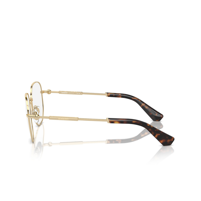Burberry BE1385 Eyeglasses 1109 light gold - 3/4