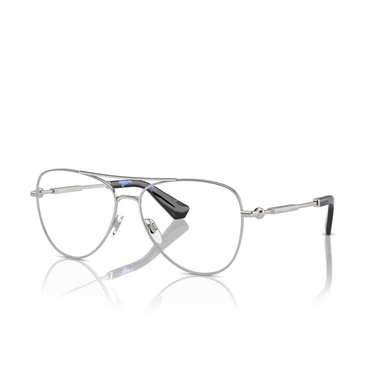 Burberry BE1386 Eyeglasses 1005 silver - three-quarters view
