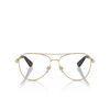 Occhiali da vista Burberry BE1386 1109 light gold - anteprima prodotto 1/4